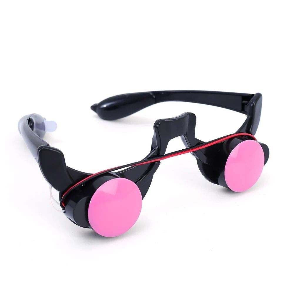 Glow In The Dark Party Glasses - แว่นตา LED ดีไซน์ตลก ทำจากวัสดุ ABS เหมาะสำหรับงานปาร์ตี้สวมหน้ากาก