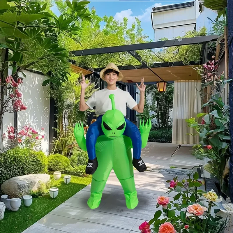 ชุดเอเลี่ยนเป่าลมสำหรับผู้ใหญ่ - Inflatable Dinosaur Costume Adult บทวิจารณ์และราคา