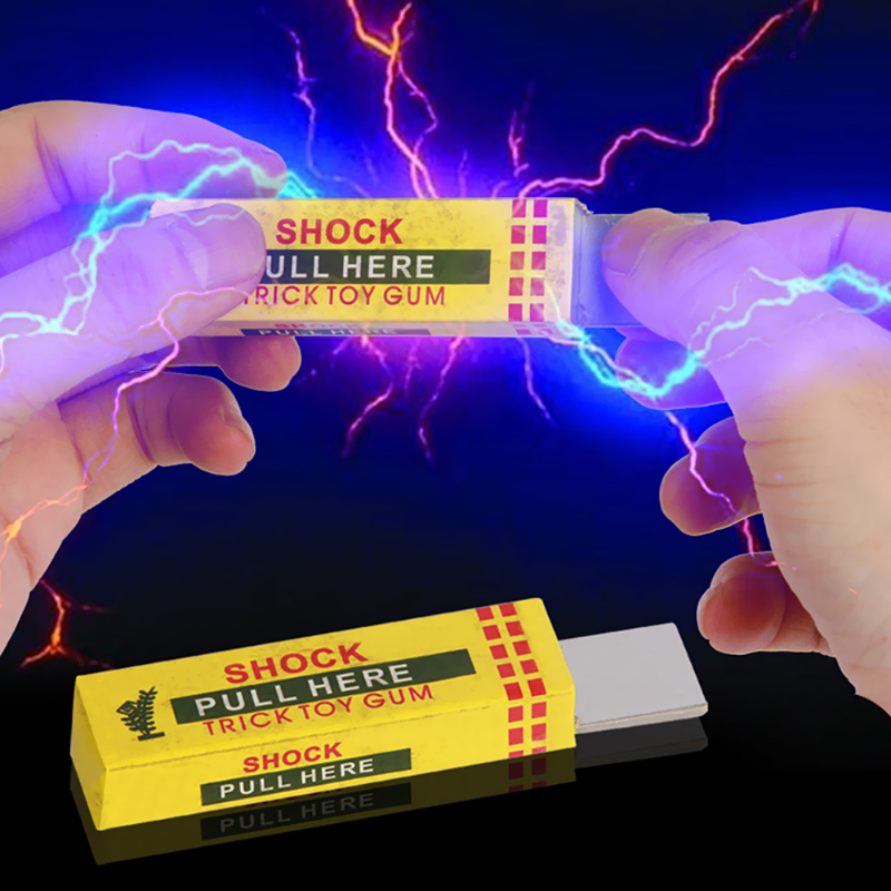 Electric Shock Joke Chewing Gu - Shock Pen Prank Toy บทวิจารณ์และราคา