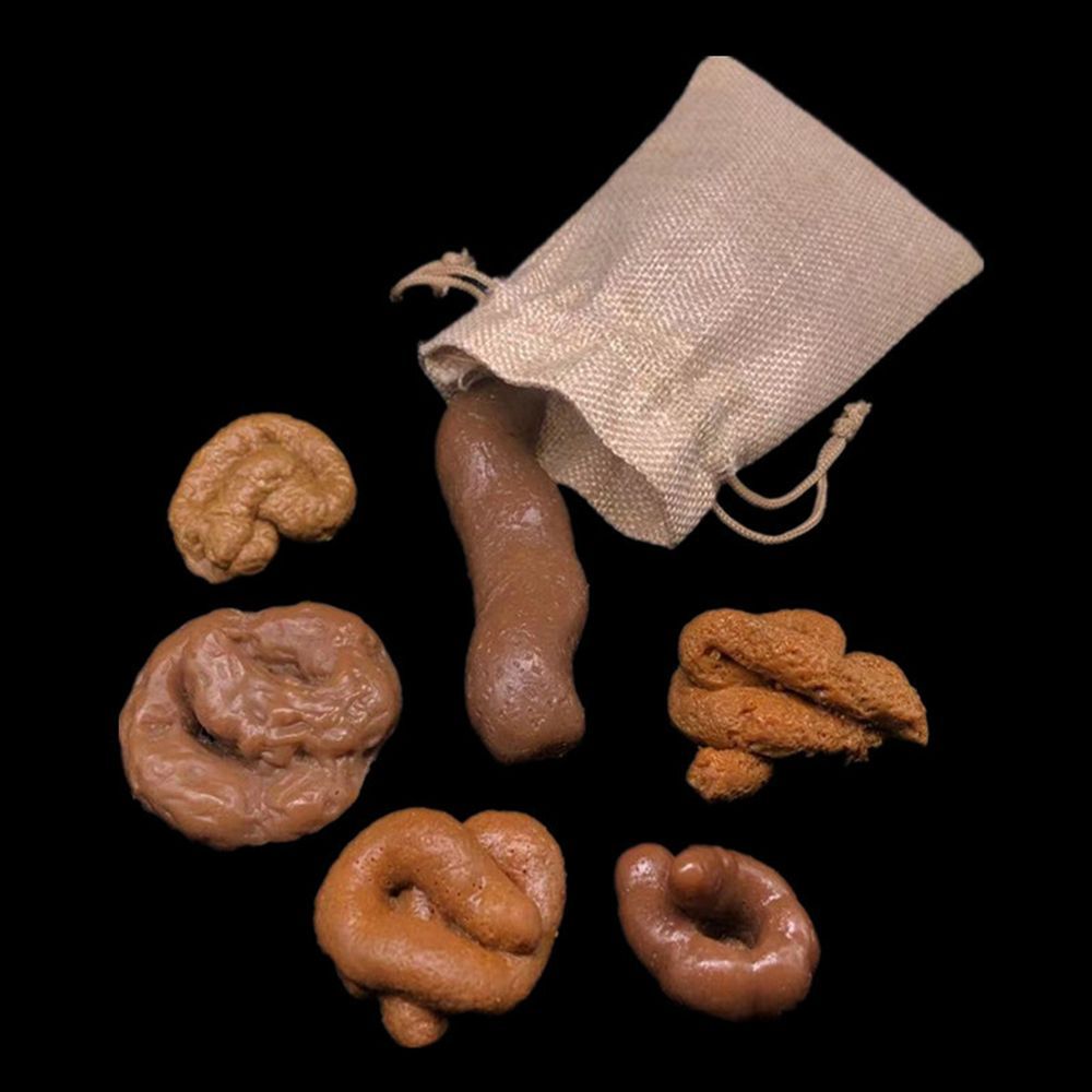 ชุดของเล่นอึปลอม 6 ชิ้น สำหรับ - Fake Poop Gag Gift บทวิจารณ์และราคา